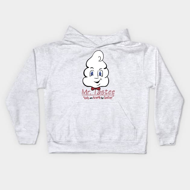 What happened to Mr Tastee? Kids Hoodie by spookyruthy